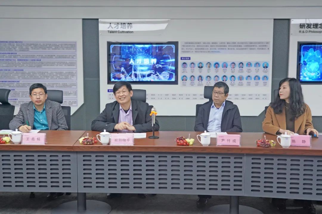 中央候补委员、中国工程院院士欧阳晓平到访9001cc金沙以诚为本智能