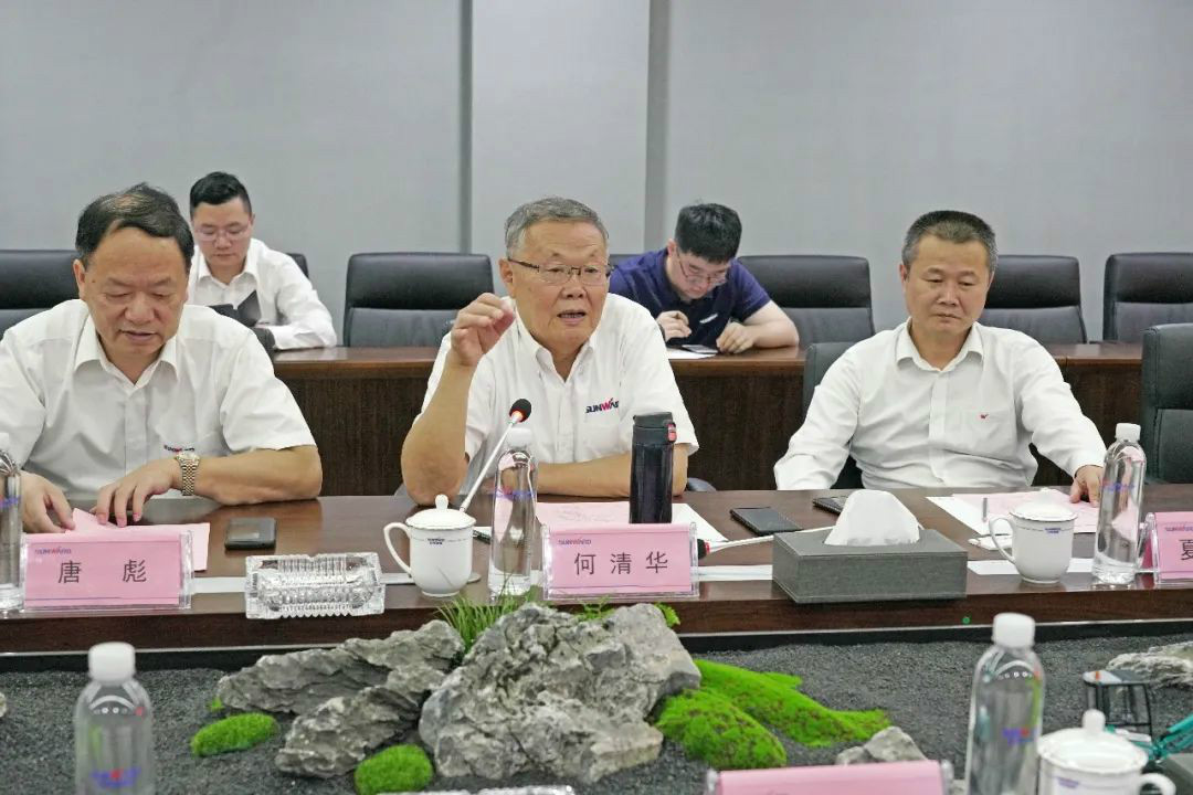 中铁设备赵华总经理莅临9001cc金沙以诚为本智能互换