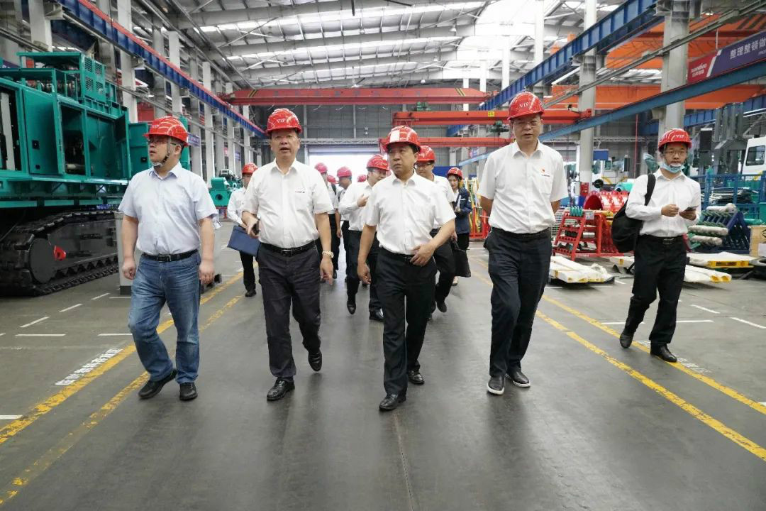 中铁设备赵华总经理莅临9001cc金沙以诚为本智能互换