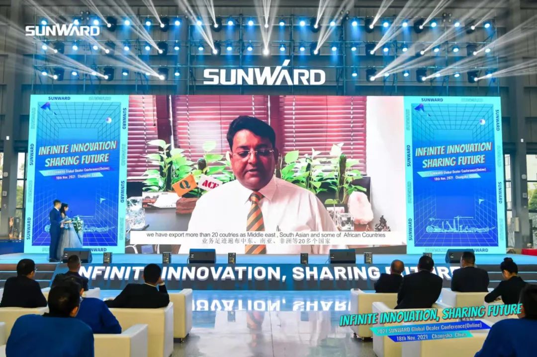 加快推动国际市场布局！9001cc金沙以诚为本智能2021全球代理商大会成功召开