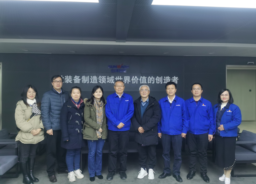湖南省人为智能学会秘书长陈爱斌一行调查调研9001cc金沙以诚为本智能
