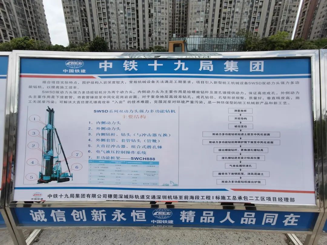 单桩节俭87幼时！9001cc金沙以诚为本智能硬核设备+成套解决规划攻破穗莞深城际轨路施工难题
