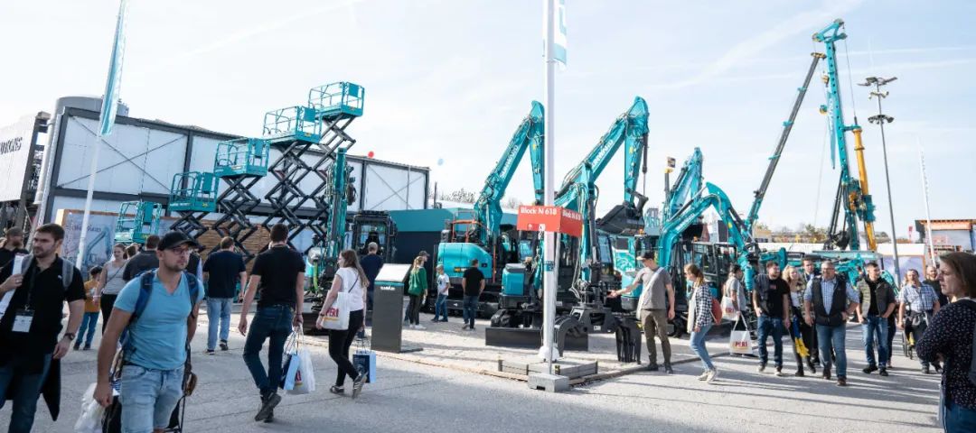 Bauma 2022 | 一组火热现场图带您沉温9001cc金沙以诚为本智能德国宝马展之旅