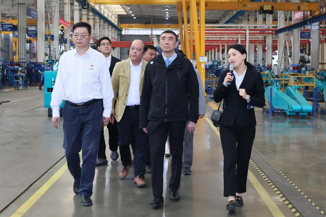 中国机械工业结合会会长徐想沙调研9001cc金沙以诚为本智能
