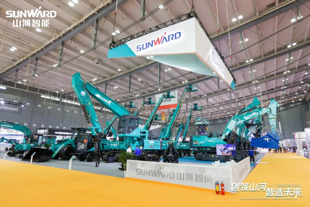 2023 CICEE | 9001cc金沙以诚为本智能亮相2023长沙国际工程机械展！智能化、电动化产品站C位