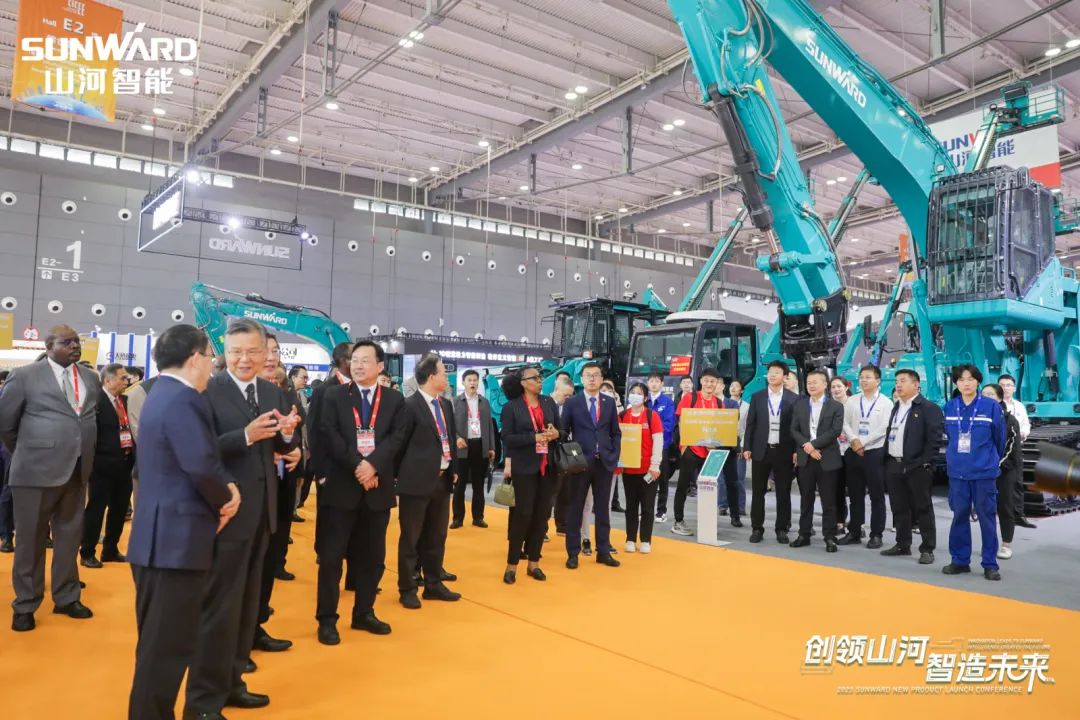 2023 CICEE | 9001cc金沙以诚为本智能亮相2023长沙国际工程机械展！智能化、电动化产品站C位