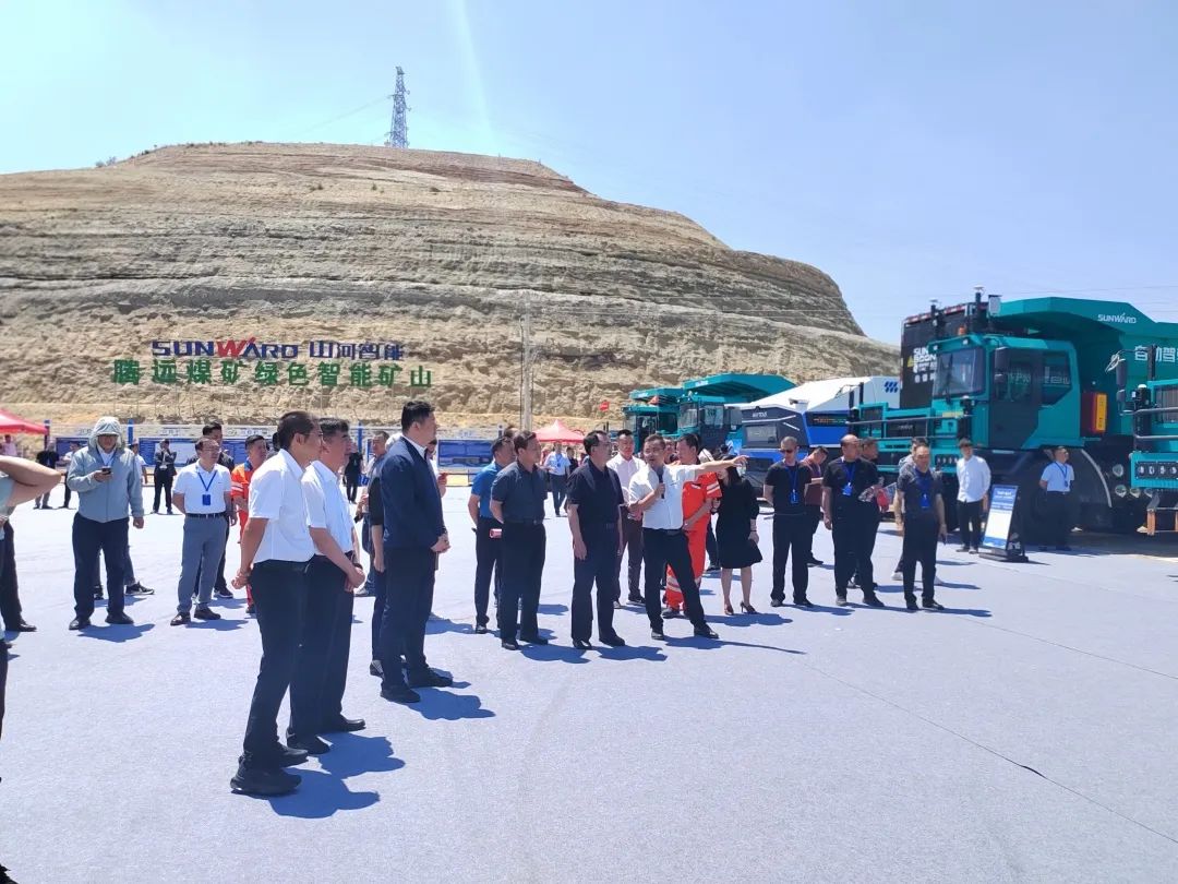 加码绿色矿山！“9001cc金沙以诚为本绿”亮相鄂尔多斯市煤矿三化融合现场推动会