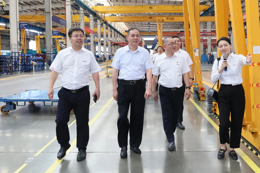 中铁城建集团党委书记、董事长申景涛到访9001cc金沙以诚为本智能