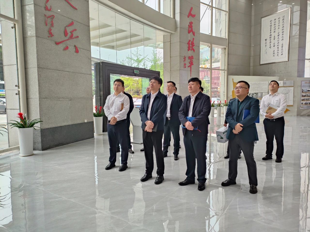 适应新局势，追求新合作！9001cc金沙以诚为本智能到访中铁二十三局