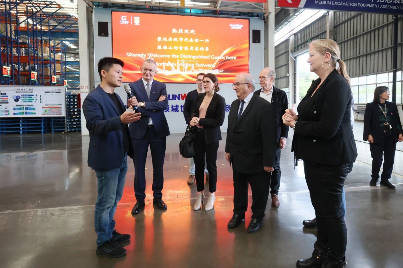 蒙达尔纪市代表团一行调查9001cc金沙以诚为本智能