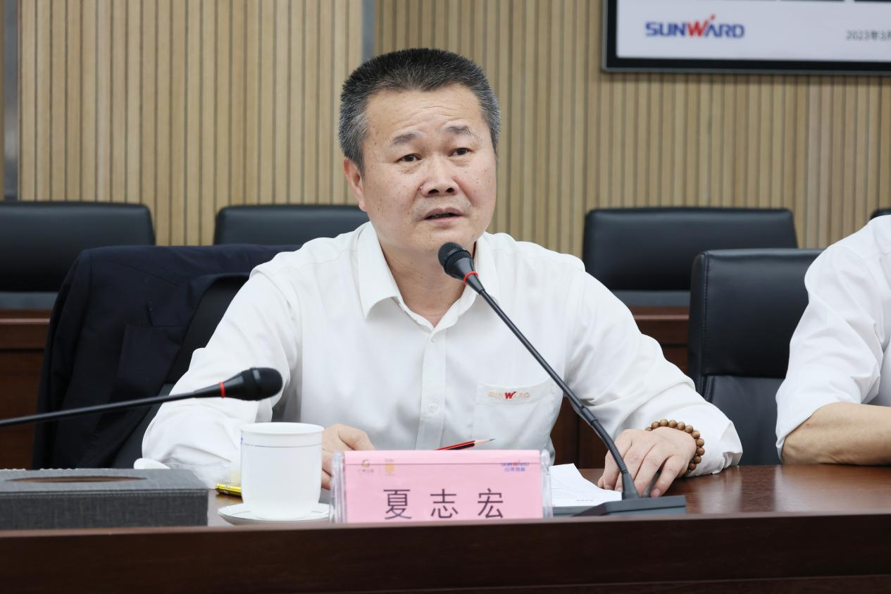 湖南钢铁集团党委书记、董事长李建宇到9001cc金沙以诚为本智能调研互换