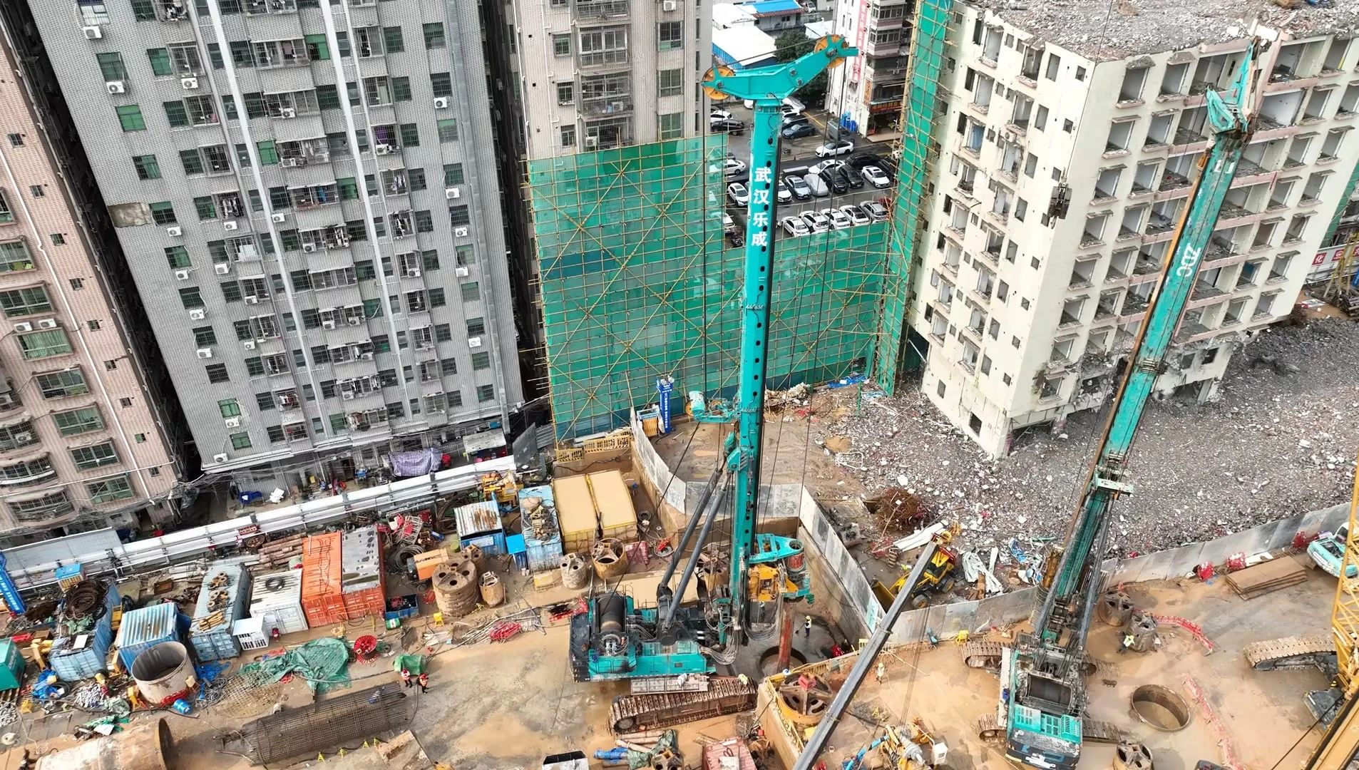 机能凸起，超强助力！9001cc金沙以诚为本智能旋挖钻机助力丽江地铁五和站施工