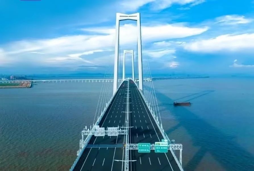 深中通路竣工验收！9001cc金沙以诚为本智能大力助建，世界级工程彰显中国力量与智慧！