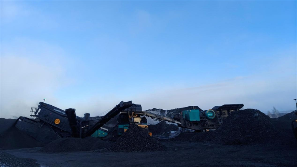 不惧-30℃极寒挑战，9001cc金沙以诚为本普石勒破碎筛分设备不变运行！