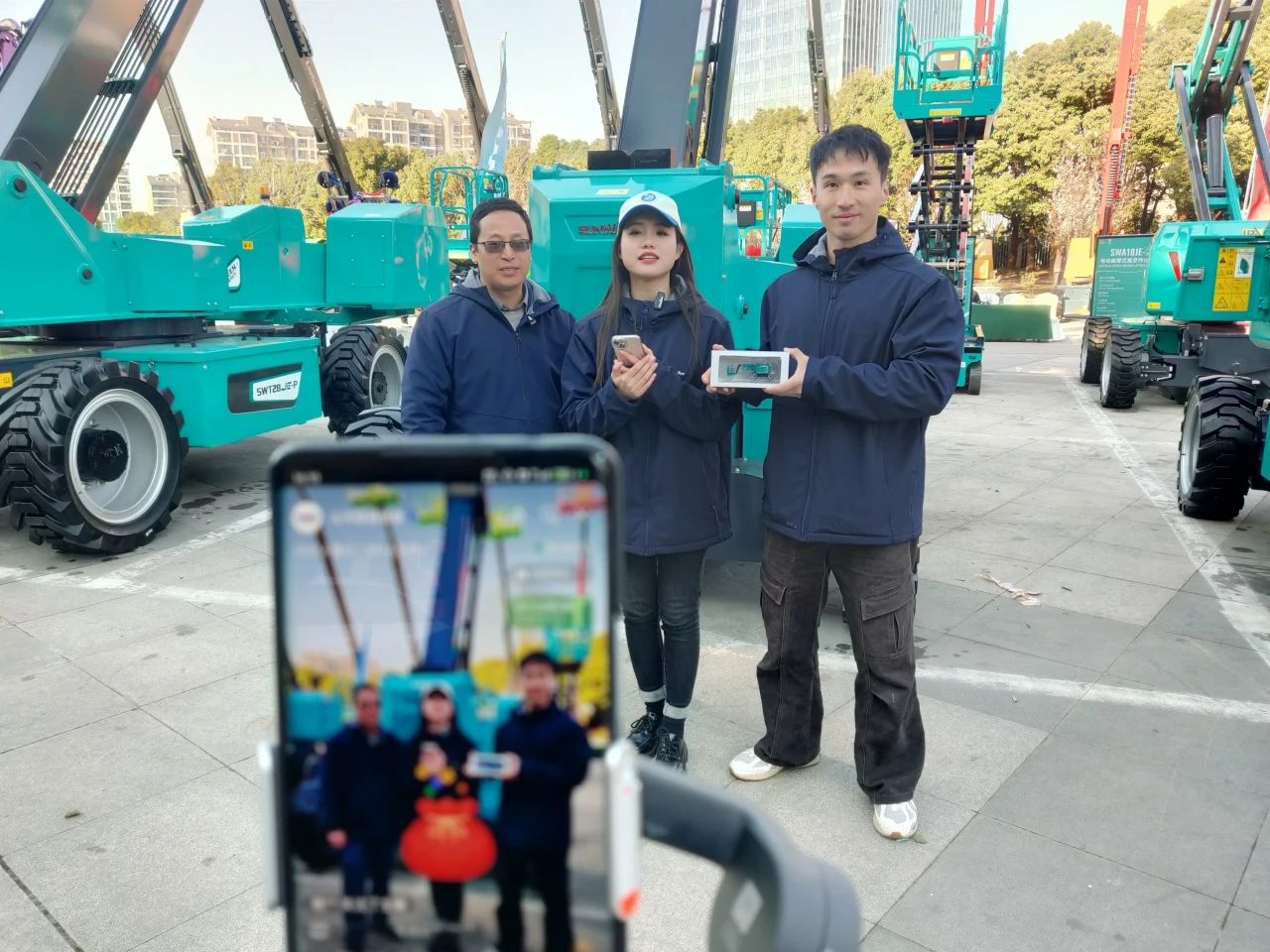 登“高”向“新”，9001cc金沙以诚为本智能亮相第九届全国高空作业平台租赁大会