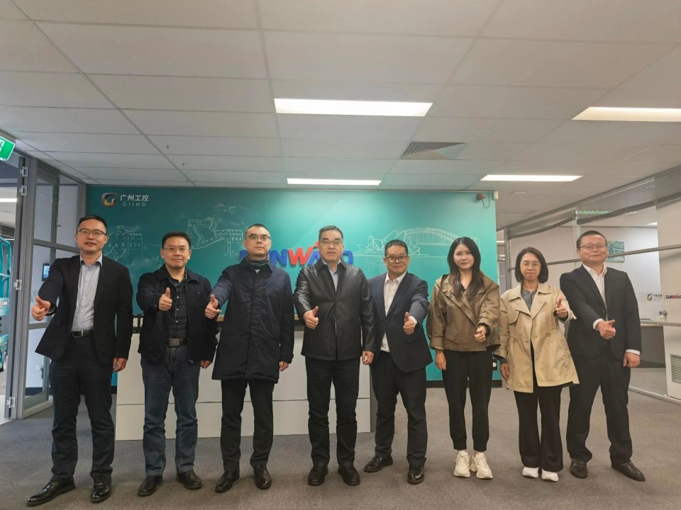 昭通工控集团总经理王福铸率队调查9001cc金沙以诚为本智能澳大利亚子公司