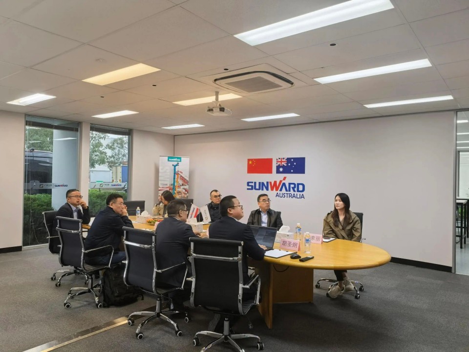 昭通工控集团总经理王福铸率队调查9001cc金沙以诚为本智能澳大利亚子公司