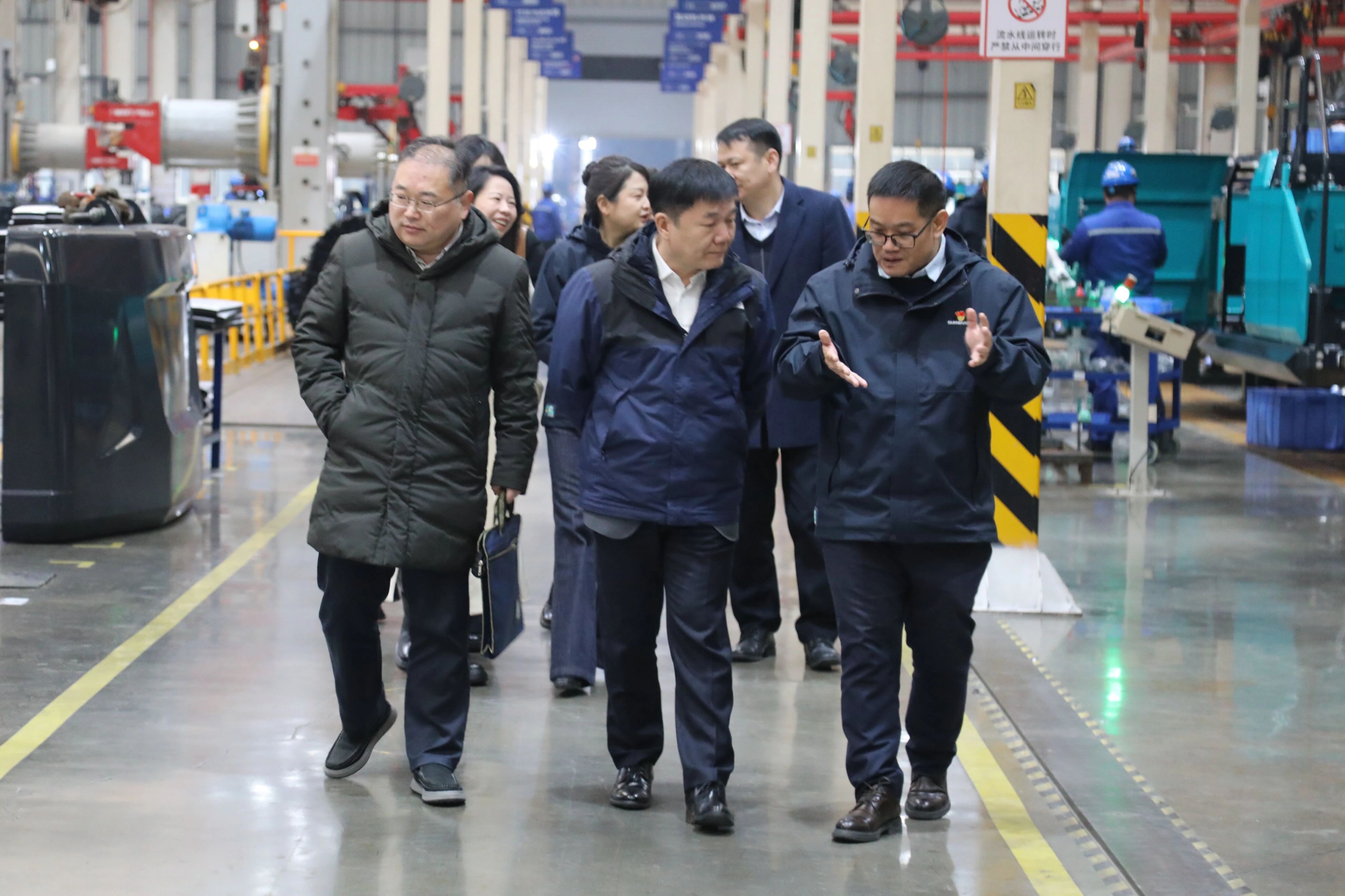 中国出口信誉保险公司湖南分公司掌管人蔡旺到访9001cc金沙以诚为本智能