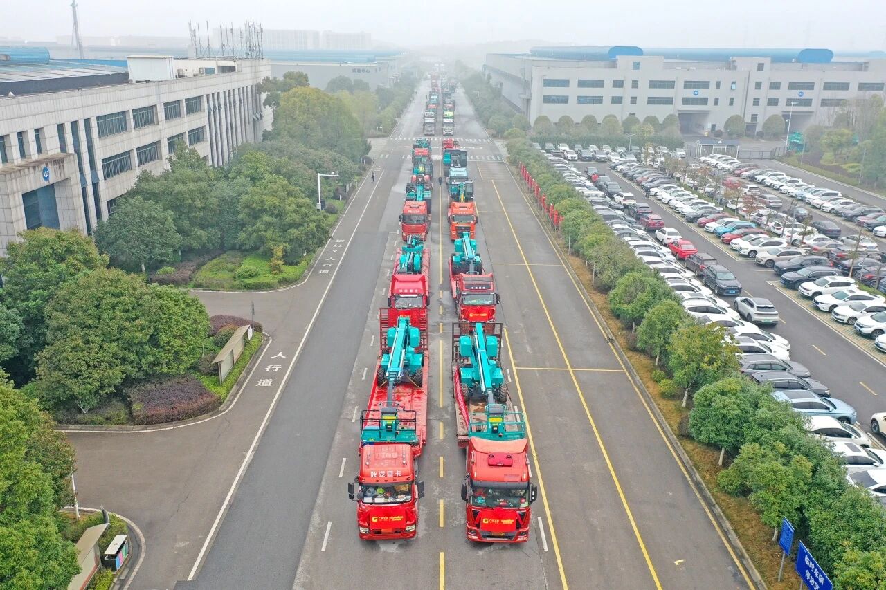 9001cc金沙以诚为本智能进行2026年正月系列发货典礼，过亿元设备奔赴全球