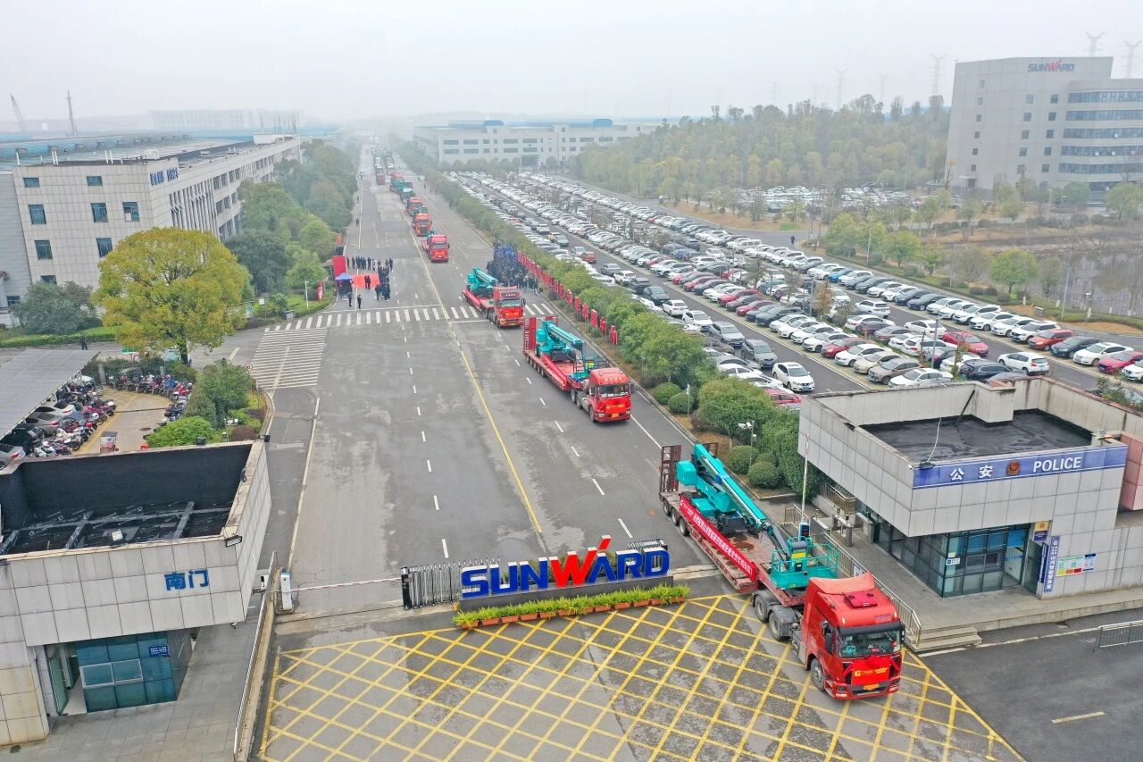 9001cc金沙以诚为本智能进行2026年正月系列发货典礼，过亿元设备奔赴全球
