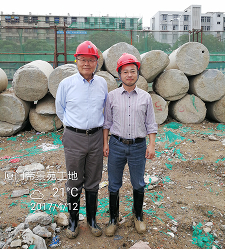 乐山项目再创入岩纪录9001cc金沙以诚为本智能董事长何清华亲赴一线