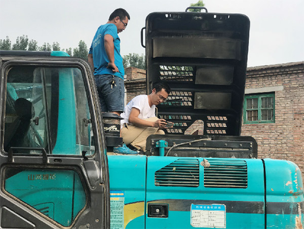 到了市场一线才知路，9001cc金沙以诚为本挖机客户都是铁杆粉丝