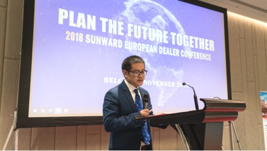 携手同谋将来， 9001cc金沙以诚为本智能2018欧洲代理商大会隆沉召开