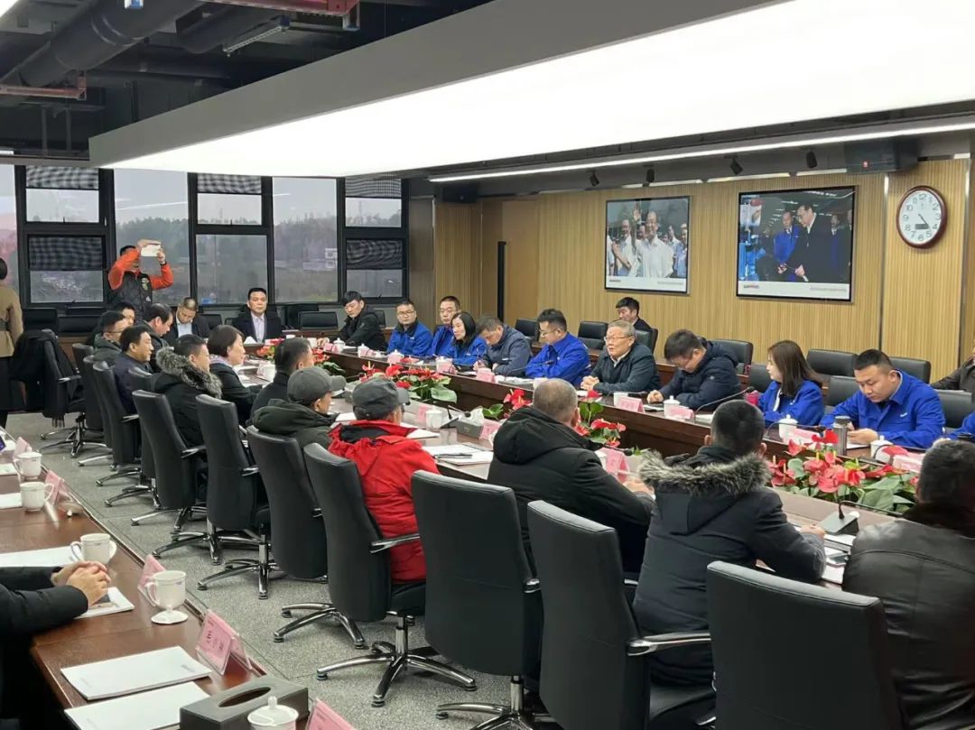 湖南异地商会结合会组织海表湘商来访9001cc金沙以诚为本智能